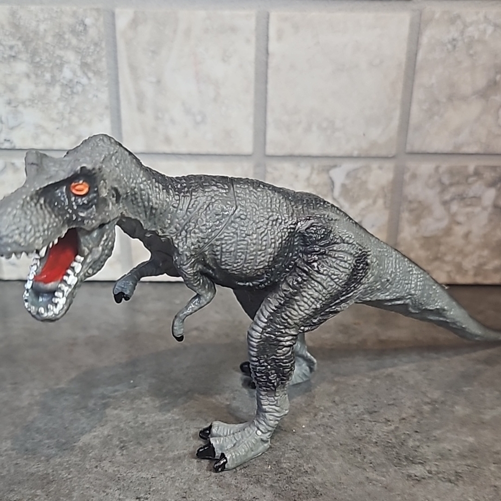 Vintage Velociraptor Dinosaur Toy Figure